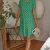 light green palmette floral