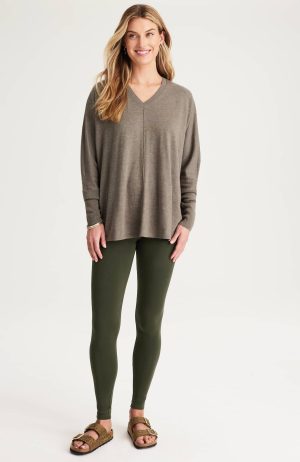 Pima Ankle-Length Leggings