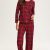 scarlet festive plaid