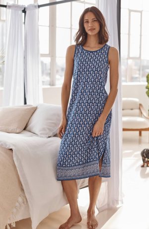 Sleep Ultrasoft Sleeveless Midi Gown
