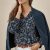 navy blue wildflowers