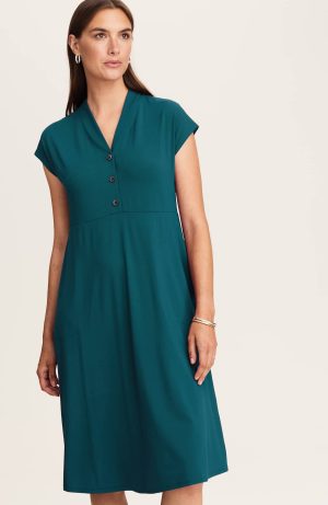 Wearever Dolman-Sleeve V-Neck Dress