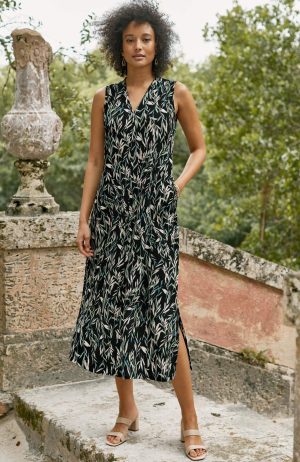 Wearever V-Neck Midi Dress