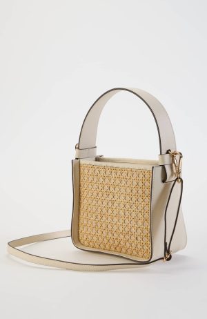 Woven-Textured Mini Bag