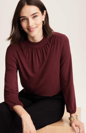 Wearever A-Line Shirred Top