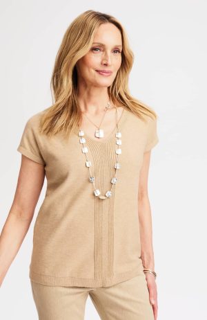 Wearever Soft Short-Sleeve Sweater