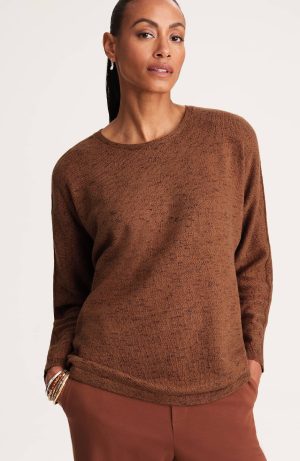 Wearever Marled Dolman Sweater