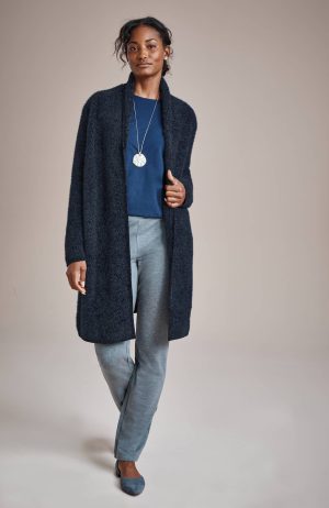 Pure Jill Luxe-Chenille Open-Front Cardi