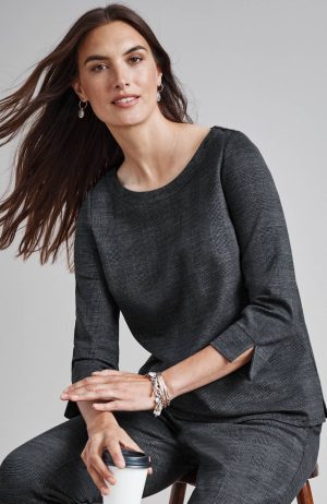Wearever Jacquard Top