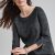 dark grey heather/black