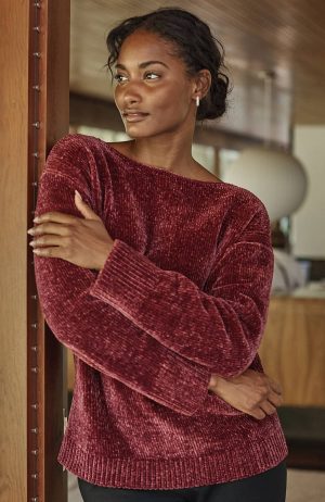 Pure Jill Luxe-Chenille Pullover Sweater