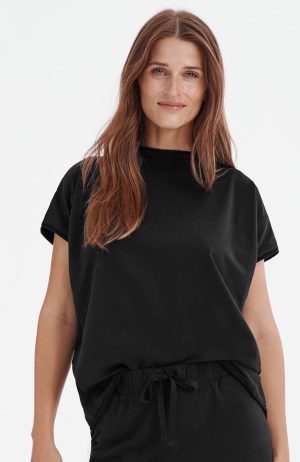 Getaway Mock-Neck Knit Top