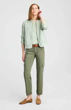 Relaxed Straight-Leg Cargo Jeans