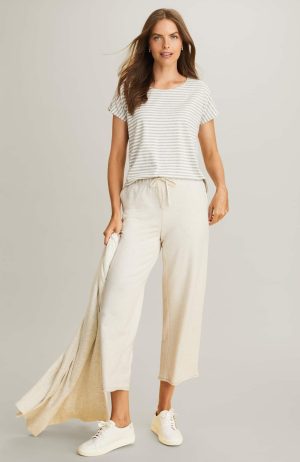 Getaway Wide-Leg Knit Crops