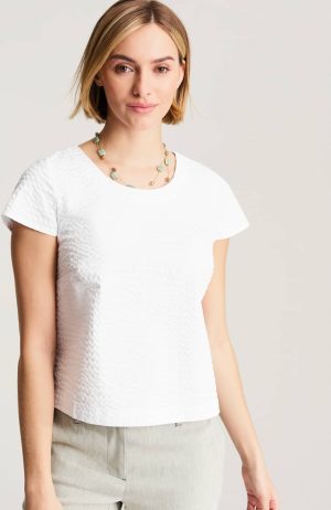Button-Back Top