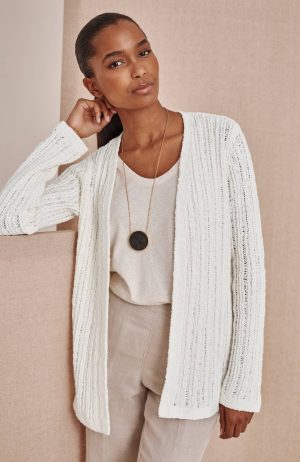 Pure Jill Open-Texture Cardi