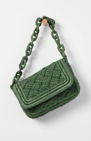 Straw Convertible Clutch