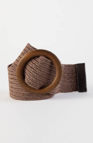 Wide Stretch Jute Belt