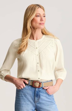 Trimmed Cotton Top