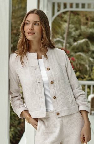 Cotton-Gauze Jacket