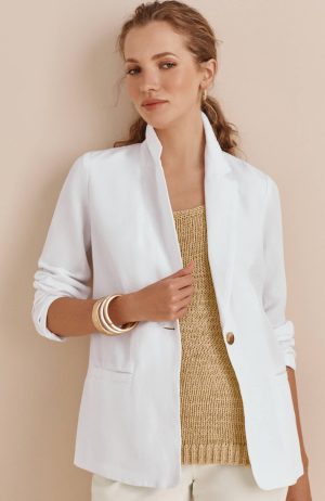 Linen & Rayon Blazer