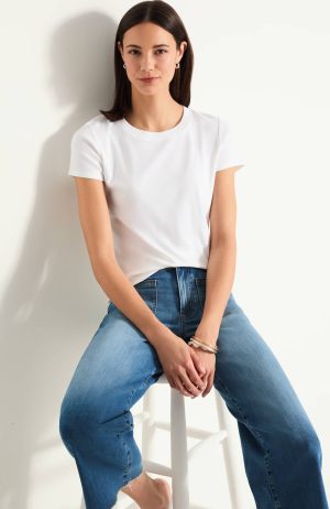 Pima Short-Sleeve Layering Tee