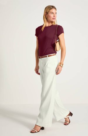 Pima Short-Sleeve Layering Tee