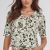cream artistic floral