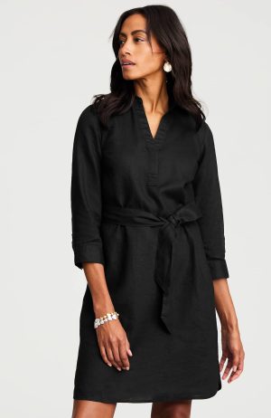 Linen A-Line Dress