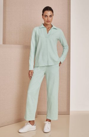 Pure Jill French Terry Pull-On Pants