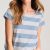 misty blue/white